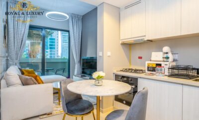 Waterfront 1BR w/ Top-tier Amenities | Pool View