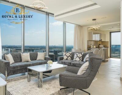 Spacious 2BR with Dubai Skyline View | Great Deal