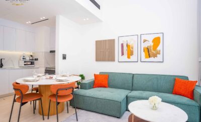 Contemporary 1BR with Over-looking City View