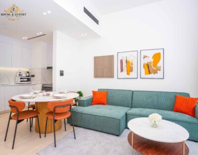 Contemporary 1BR with Over-looking City View