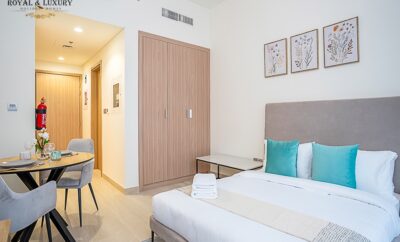 Upgraded Studio with Vibrant City View