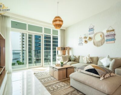 1BR with Sea View and Private Beach Access