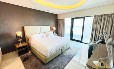 1BR in High Floor with Cinematic Furniture Accent